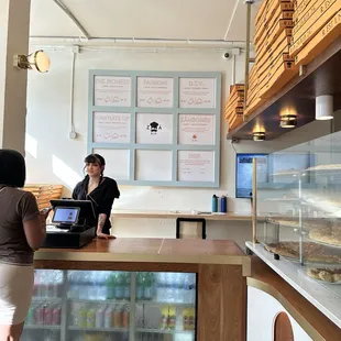 interior, sushi and sashimi