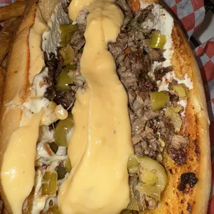 Bomb Sandwich with beef