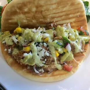 All Natural Pulled Pork Taco