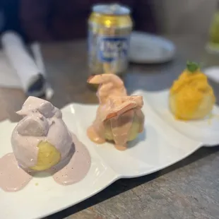 Trio appetizer ($19). January 2022