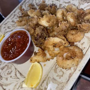 Fried Calamari (best dish we had)