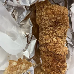 Pork rind.