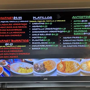 Menu 2024