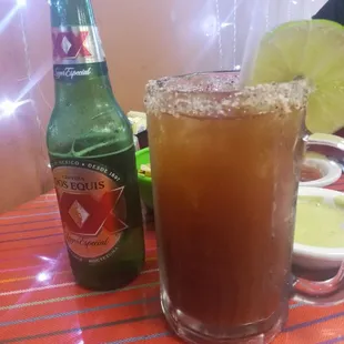 Very tasty michelada!
