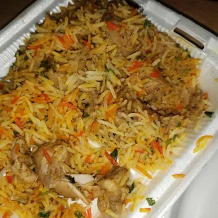 Chicken Sindhi biryani