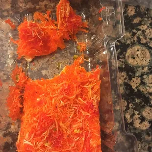 kunafah is a Middle Eastern cheese pastry soaked in sweet, sugar-based syrup.