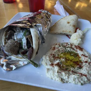 Philly Gyro with Baba Gannouj 11/20/22