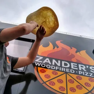 The best wood fired pizza, made from scratch, brought to you!