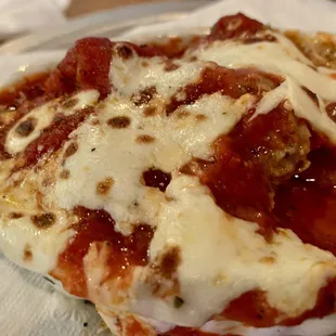 Meatballs and mozzarella app is soooo good!