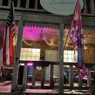 Corner store, look for the lights, not the sign.