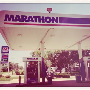 a marathon gas station