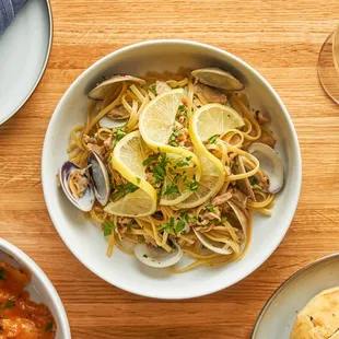 linguini with clams