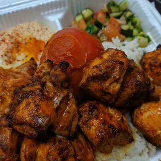 Chicken Kabob Plate