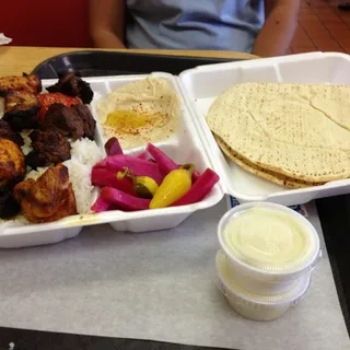 Combo Kabob Plate