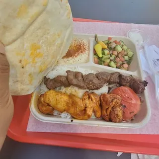 Combo Kabob Plate