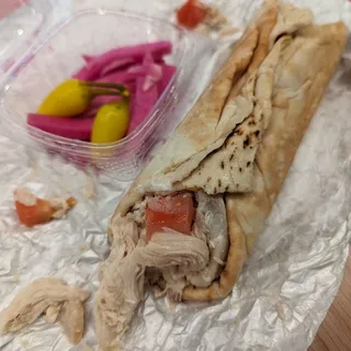 Roasted Chicken Wrap