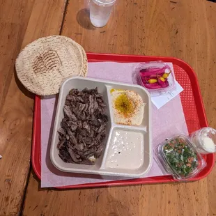 Beef Shawarma Plate