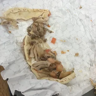 Roasted Chicken Wrap