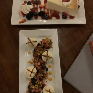 Peppered Bacon Deviled Eggs