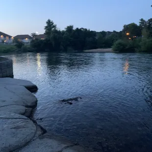 Enjoyed the river at night