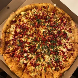 Tandoori pizza