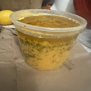 Paneer Masala -- inedible with half an inch of grease on top