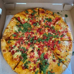 Chicken Tikka Masala Pizza