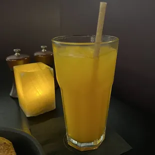 Freshly squeezed orange juice