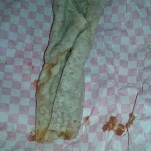 Eating my Chilito at home