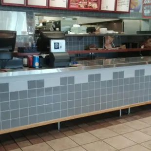 Front counter to place your order