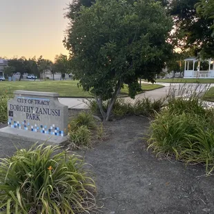 Park sign