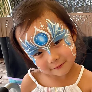 Zanypaint frozen face paint