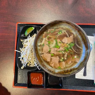 Pho Lao Beef Soup