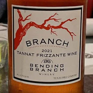 Off menu wine. If you like Pinot Grigio, you&apos;ll love it.