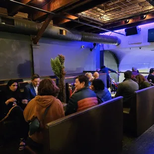 upstairs seating