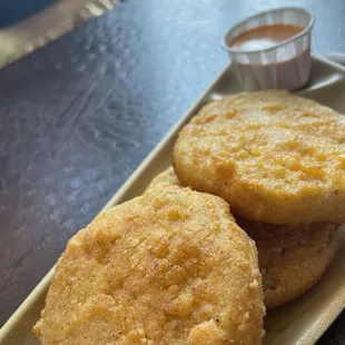 Fried green tomatoes