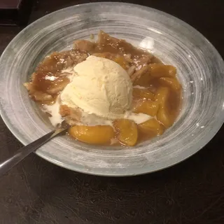 Baked Peach Cobbler