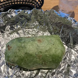 The delicious bahn mi wrap!