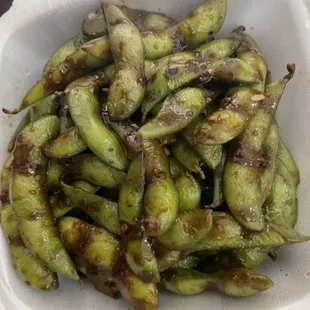 Delivery Garlic Soy Edamame