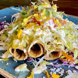 Beef Flautas