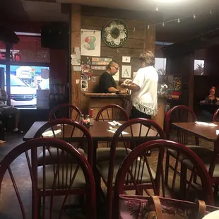 Interior/Cashier desk