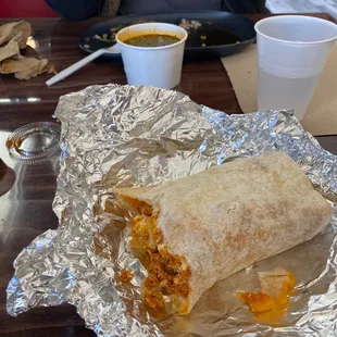 Breakfast burrito