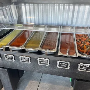 Salsa bar