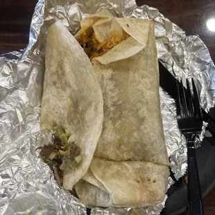 Carne Asada Burrito