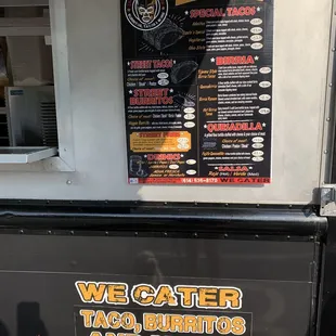 Menu with reasonable prices