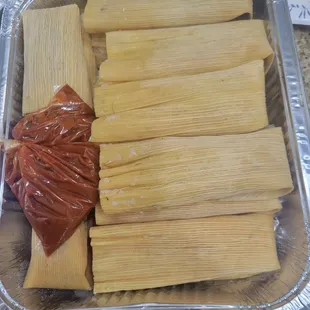 Yes! Got my delicious tamales... and they are delivered! Yes please so good