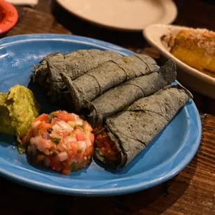 Quesadillas Azules Small Plate Dinner