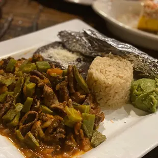 Puntas A La Mexicana Beef Dinner