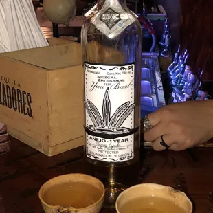 Mezcal Yuu Baal shot