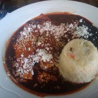 Enchiladas de Mole